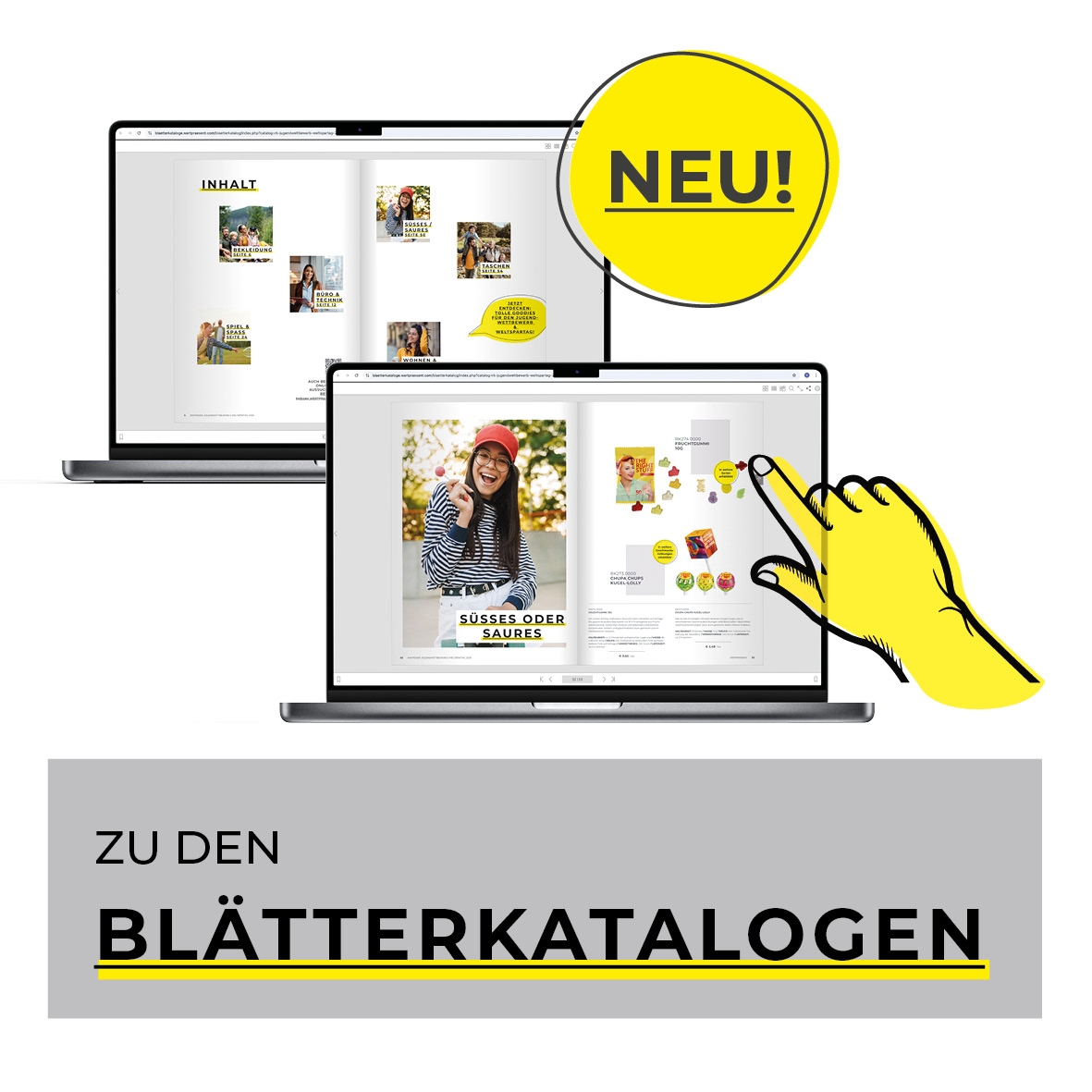 zu den blaetterkatalogen